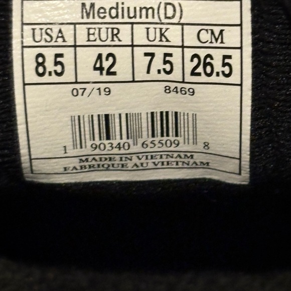 Brooks Revel 3 Black 1103141D077  Running Shoes Sneakers Mens Size 8.5 Medium D - Picture 10 of 10